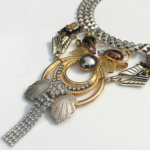 ELIANA statement bib necklace - 