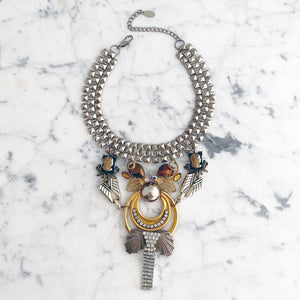 ELIANA statement bib necklace - 