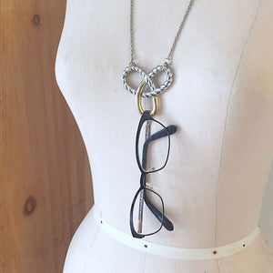 ELLEN tri pendant necklace - 