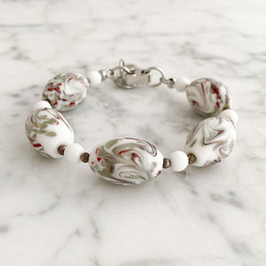 ELYSIA glass bead bracelet - 