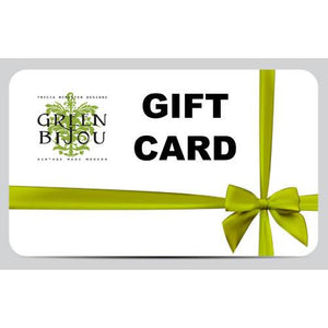 Gift Card-GREEN BIJOU