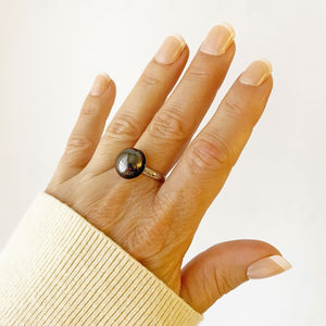 HARLEY hematite ring - 