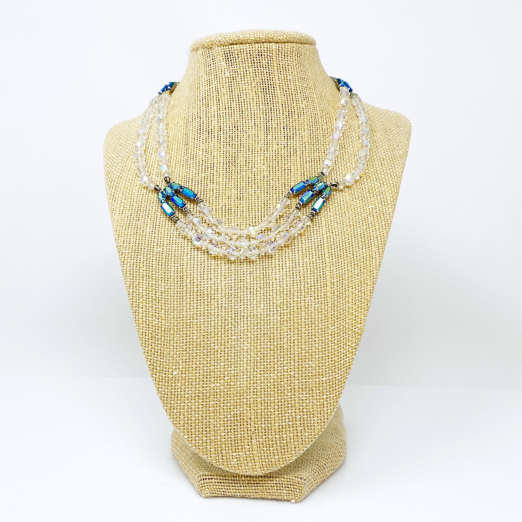 MANUEL vintage crystal necklace - 