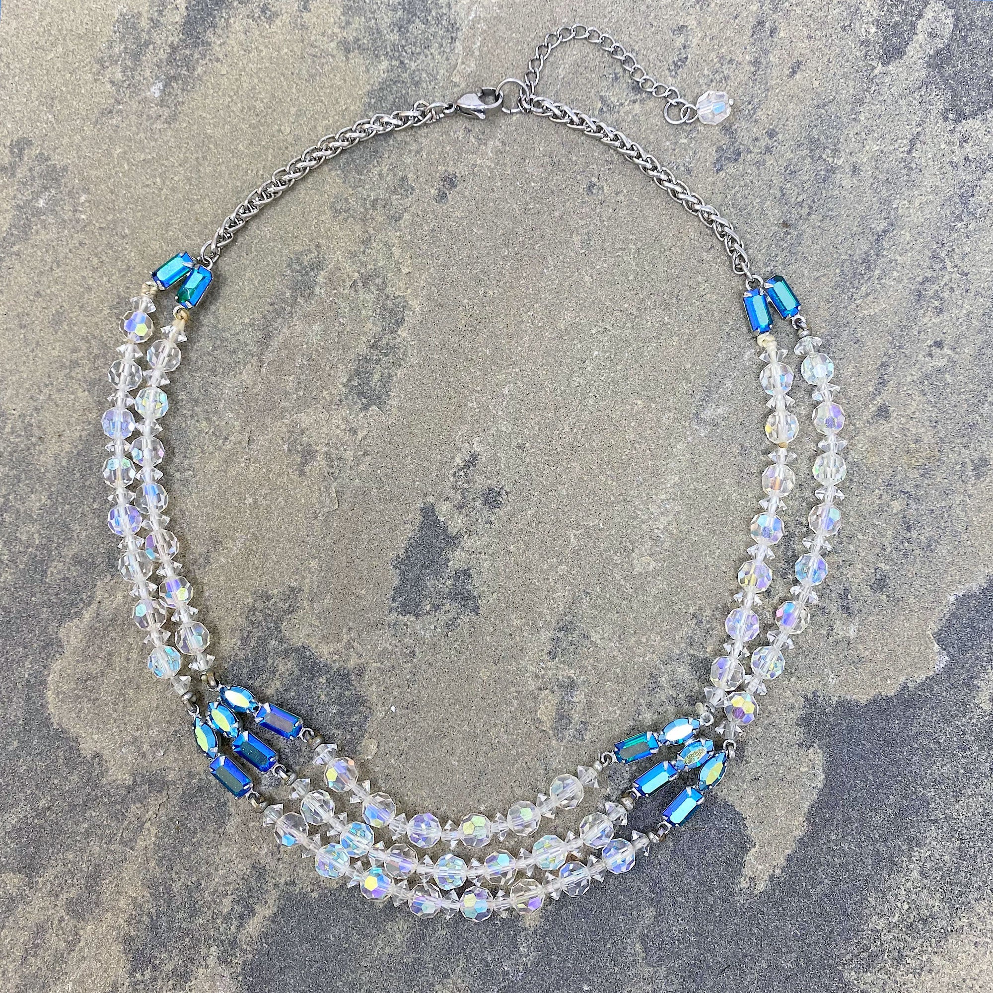 MANUEL vintage crystal necklace - 