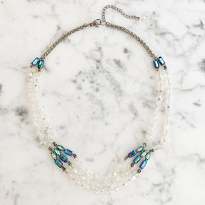 MANUEL vintage crystal necklace - 