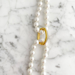 NELLA hinged clip necklace shorteners - 