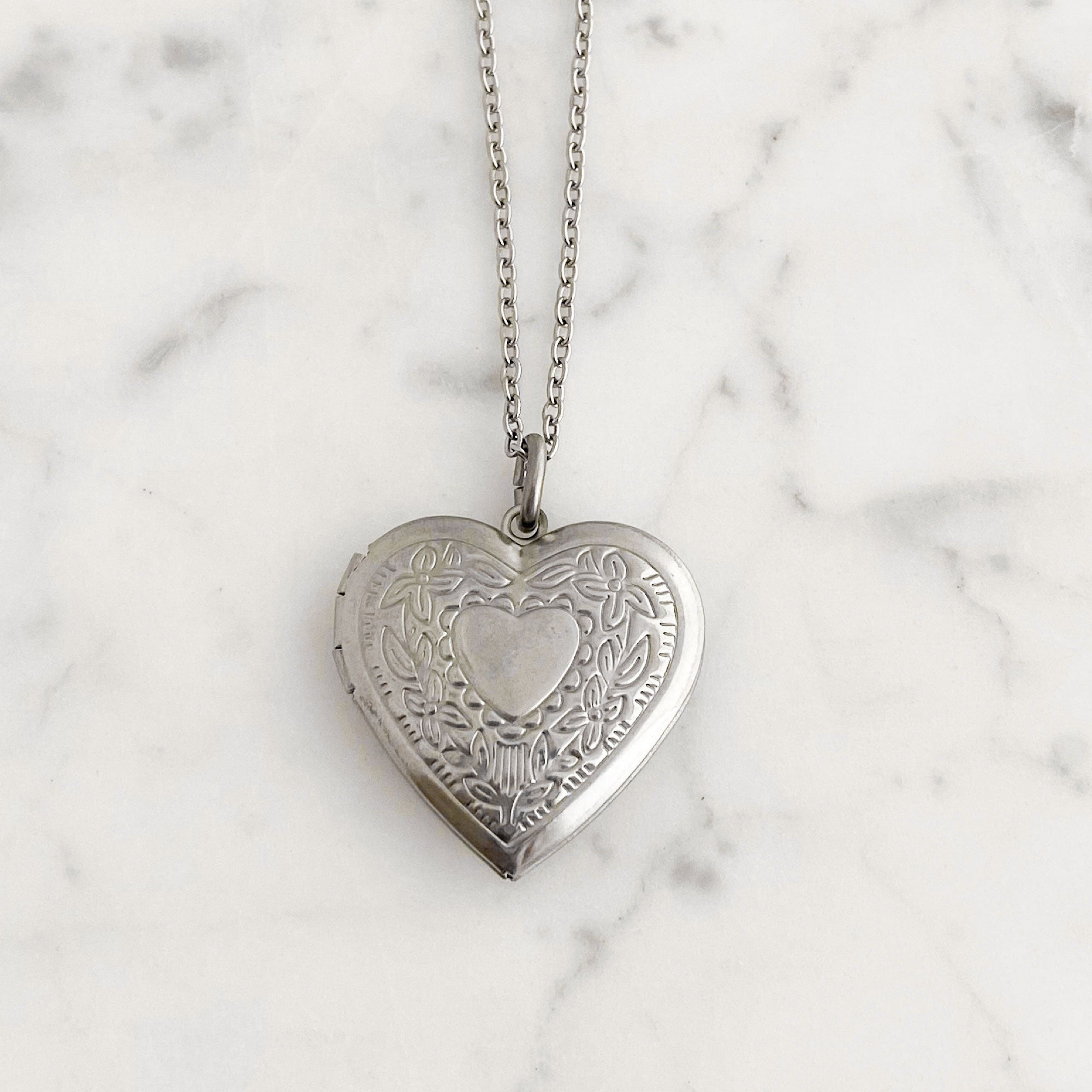 Miabella Sterling Silver Heart Locket Womens Pendant India | Ubuy