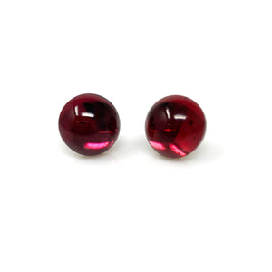 RONA ruby red studs - 