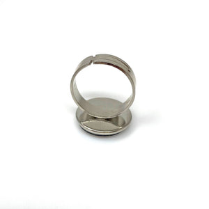 SHIRELLE white mother of pearl ring - 