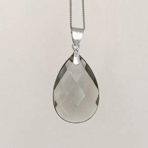 SIMONE French crystal pendant necklace - 