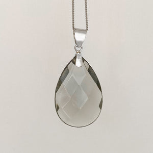SIMONE French crystal pendant necklace - 