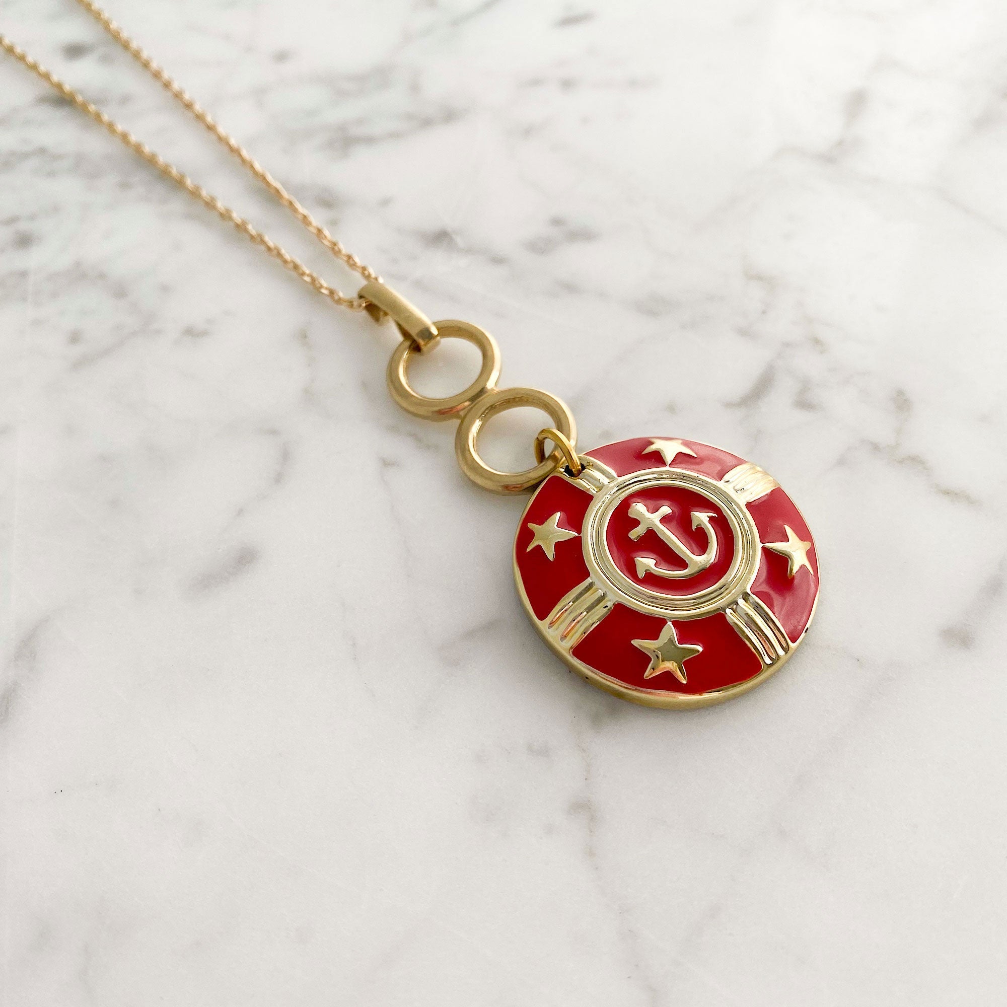 Vintage nautical pendant clearance